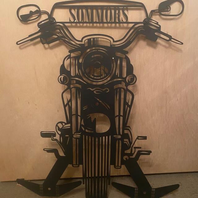 💝Personalized Motorcycle Helmet Holder | Christmas gift for family🎁